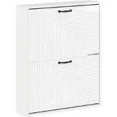 vidaXL Wandgemonteerde Schoenenkast HAARLEM 71 x 17 x 86 cm