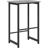 vidaXL Barkruk Sonoma-grijs, 40 x 32 x 64 cm, houtvezel