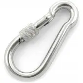 ER4 Karabijnhaak 8mm met Beveiliging voor Hangmat & Schommel - 230kg