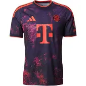 Adidas Tricot 'FCB 3' antraciet / donkerlila / oranjerood