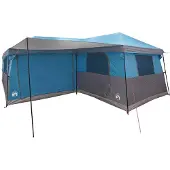 vidaXL Gezinstent met regenhuif waterdicht 14-persoons Blauw