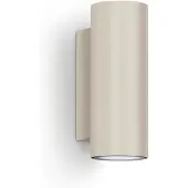 Lombardo Ago Wandlamp U&D Sand | 40° | 2700K IP66 Lichtbron Inbegrepen