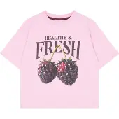 The New Meisjes Tops & T-shirts Tnvigdis - Roze - Maat 122/128