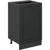 Vicco Keukenonderkast R-Line Antraciet landelijk/Antraciet 50 cm zonder werkblad, Model 70227