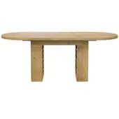 MODFU Uitschuifbare Eettafel - Scandinavische Stijl - Opbergruimte - Eikenkleur