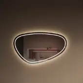 Gliss Design torsa spiegel led verlichting en spiegelverwarming 180x107 cm