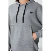 Tommy Life Overmaatse Hoodie met Zak