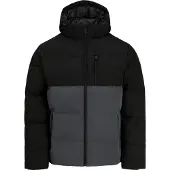 Jack & Jones Winterjas 'JJEBECKS' donkergrijs / zwart
