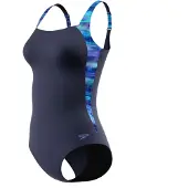 Speedo Lunalustre Printed Shaping Badpak Dames 44