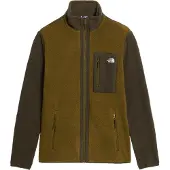 The North Face Tussenjas 'YUMIORI' olijfgroen / donkergroen / wit