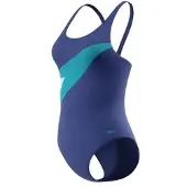 Speedo - Women's Hyperboom Butterfly Back Swimsuit - Badpak 44, blauw