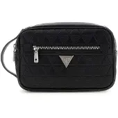 GUESS toilettas Torino Necessaire Black zwart