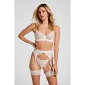 Hunkemoller Jarretel Suki Wit Dames | Maat: M