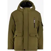 Unsigned jongens winterjas groen maat 122