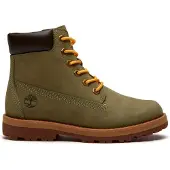 Timberland Kids Laarzen van leer Courma Kid groen (21), Plat, Nubuck, Ritssluiting, Buiten, kinderkleding TB0A6BKTEP01