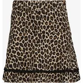 TwoDay meisjes rok met panterprint bruin maat 134/140