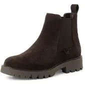 Tamaris Chelsea boots donkerbruin