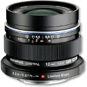 OM SYSTEM M.Zuiko Digital ED 12mm f/2.0 Black