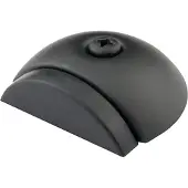 HDD pro HDD Vloersdeurstop Halve Maan Zwart
