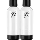 SodaStream Accessoire Set van 2 vaatwasmachinebestendige flessen van 1 liter Refresh