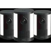 Ring Spotlight Camera 2e Generatie Batterij Zwart 3-Pack