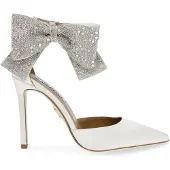 Steve madden Deville Pumps Ivory Satin Size: 39 | Pumps Outlet | Dames | Wit