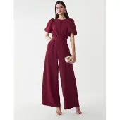 BWLDR Jumpsuit 'LANEY' rood