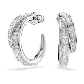 Swarovski Oorbellen 'Vienna' zilver / transparant