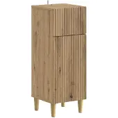 vidaXL Badkamer Opbergkast ARNHEM Artisanaal eiken 30 x 31 x 80 cm