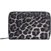 L.credi portemonnee Sigal Zip Around Wallet Black / Mix zwart