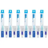 Vitis 6x Tandenborstel + Mini Tandpasta Whitening