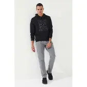 Tommy Life Heren Camouflage Geprinte Hoodie