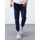Tommy Life Heren Slim-Fit Fleece Joggingbroek