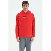 Tommy Life Heren Hoodie met Gedrukt Logo