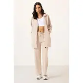 Tommy Life Dames Katoenmix Sweatshirt en Wijde Pantalon Set