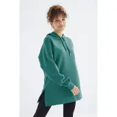 Tommy Life Oversized Hoodie met Zak