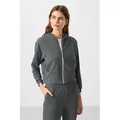 Tommy Life Oversized Hooded Zip Sweatshirt en Broek Set