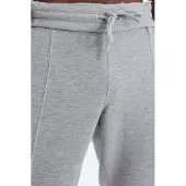 Tommy Life Heren Regular-Fit 3-Draad Fleece Joggingbroek
