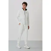 Tommy Life Heren Sweatshirt met Ritskraag en Broek Set
