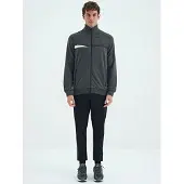 Tommy Life Bedrukte Sweatshirt met Ritskraag en Broekset