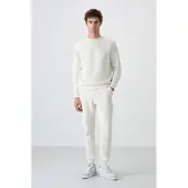 Tommy Life Heren Sweatshirt en Broek Set van Katoen-Polyester Fleece