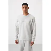 Tommy Life Bedrukt Fleece Sweatshirt en Broek Set
