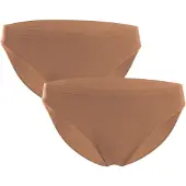 Wolford Naadloze bikinibroekjes voor dames (set van 2) (Macchiato)