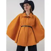 Big Dart Gebelte Tweed Capejas
