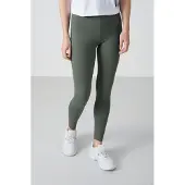 Tommy Life Hoge Taille Katoenen Elastaan Leggings