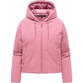 NAVAHOO dames winterjas Biscuitaa met capuchon