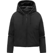 NAVAHOO dames winterjas Biscuitaa met capuchon