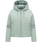 NAVAHOO dames winterjas Biscuitaa met capuchon