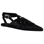 LORO PIANA Silene ballerina's Zwart
