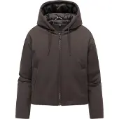 NAVAHOO dames winterjas Biscuitaa met capuchon